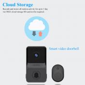 Visual Voice Real-time Intercom Chime Smart WiFi Doorbell Camera