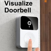 Visual Voice Real-time Intercom Chime Smart WiFi Doorbell Camera