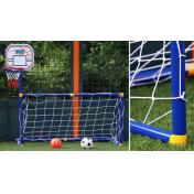 2-in-1 Football & Basketball Sports Toy Set