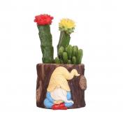 Resin Gnome Flower Pot
