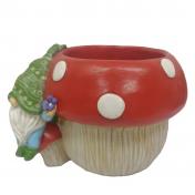 Resin Gnome Flower Pot 