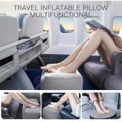 Inflatable Foot Rest Pillow for Travel