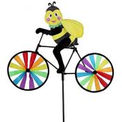 Garden Bee on Bike Windmill