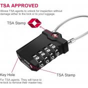 TSA Approved Luggage Padlocks