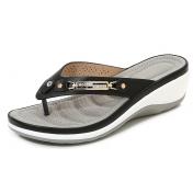 Jewelled Soft Arch Orthopaedic Sandals - 4 Colours & 7 Sizes