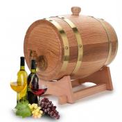 Vintage Oak Wine Barrel Special Dispenser Bucket