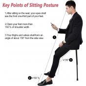 Portable Adjustable Seats Body Support Rod