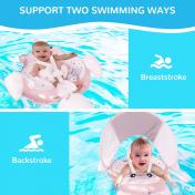 Inflatable Baby Swimming Pool Float for 3-36 Months