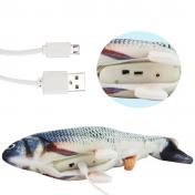 Interactive Electric USB Fish Cat Toy