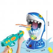 Shark Air Powered Soft Ball Shooting Toy