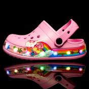  Summer Non-slip Children's LED EVA Clog Shoes