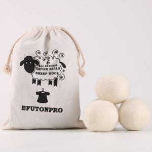 6-Pack Reusable Wool Dryer Balls 