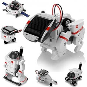 6 in 1 DIY Solar Power Robot Toys