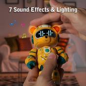 Cute Bear Alarm Clock with Time
