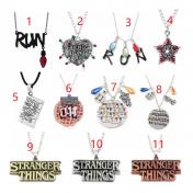 Stranger Things Inspired Charm Necklace