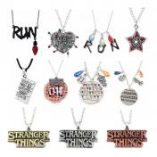 Stranger Things Inspired Charm Necklace