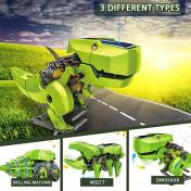 3 In 1 Solar Energy Dinosaur Robotic Kits