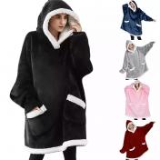 Women Comfy TV Blanket Sweatshirt