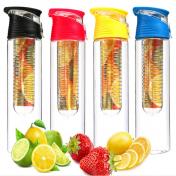 Plastic Detox Fruit Infusion Water Bottle