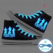 Stranger Things Inspired Luminous Sneakers