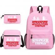 Stranger Things Inspired 3PCS Backpack Set