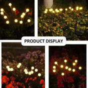 Solar LED Light Firework Firefly Garden Lights
