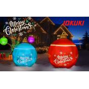 Light Up PVC Inflatable Christmas Ball