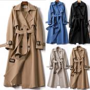 Women Long Casual Trench Coats