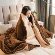 Thick Winter Bed Blankets For Living Room