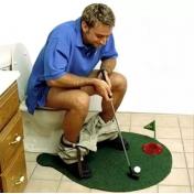 Toilet Golf for Golf Club Sport Toys Set