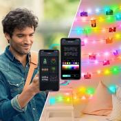 Smart Controlled DIY Christmas Tree LED Light String 