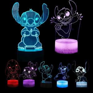 Cartoon Night Lights 3D LED Action Figure