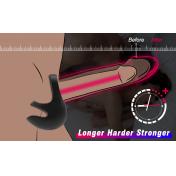 Vibrating Testicle Massager Cock Ring Sex Toys