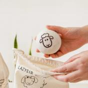6-Pack Reusable Wool Dryer Balls 