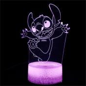Cartoon Night Lights 3D LED Action Figure