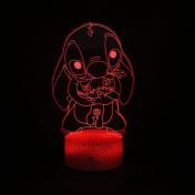 Cartoon Night Lights 3D LED Action Figure