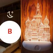 3D Smart Motion Sensor Night Light