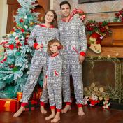 Christmas Family Matching Long-sleeve Onesies Pajamas Sets