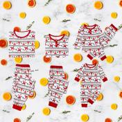 Family Matching Christmas Santa Print Long-sleeve Pajamas Sets