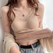 Woman Winter Warm Thermal Underwear Lace Vest