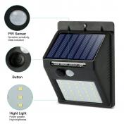 Motion-Activated Solar Security Lights - Pack of 1, 2, 3 or 4