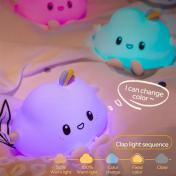 Rechargeable Clouds Night Lamp with Touch Sensor