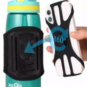 360 Adjustable Neoprene Water Bottle Phone Holder