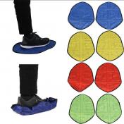 Waterproof Reusable Step in Sock Portable Auto-Package Overshoes Shoe Covers