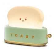 Smiley Cute Toaster Shape Room Decoration Night Lamp