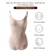 Women's Seamless Bodysuit Tummy Control Slim Shapewear