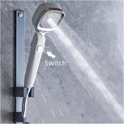 4 Modes High Pressure Shower Head With Switch