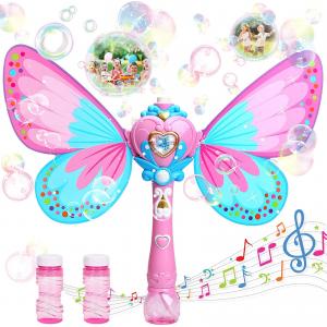 Children's Butterfly Bubble Magic Wand