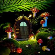 Glow in The Dark Mushroom Window Garden Decor