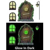Glow in Dark Miniature Fairy Gnome Home